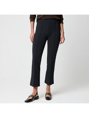 NWT J. Crew Factory Ponte Cropped Pull-On Pant - Size 12 - MSRP $138